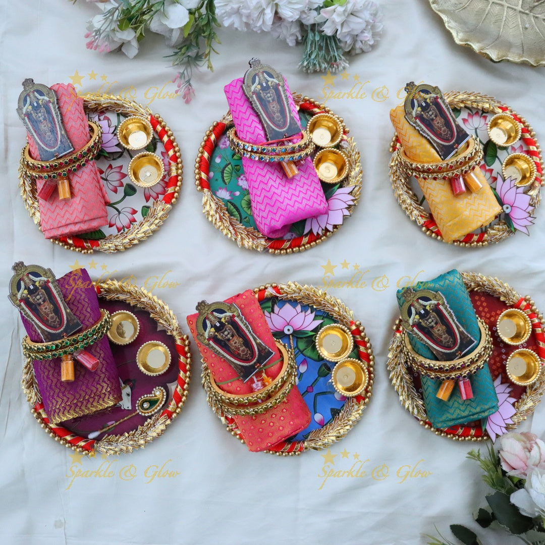 Exquisite Srinivasa Kumkum Set for Weddings & Festivals