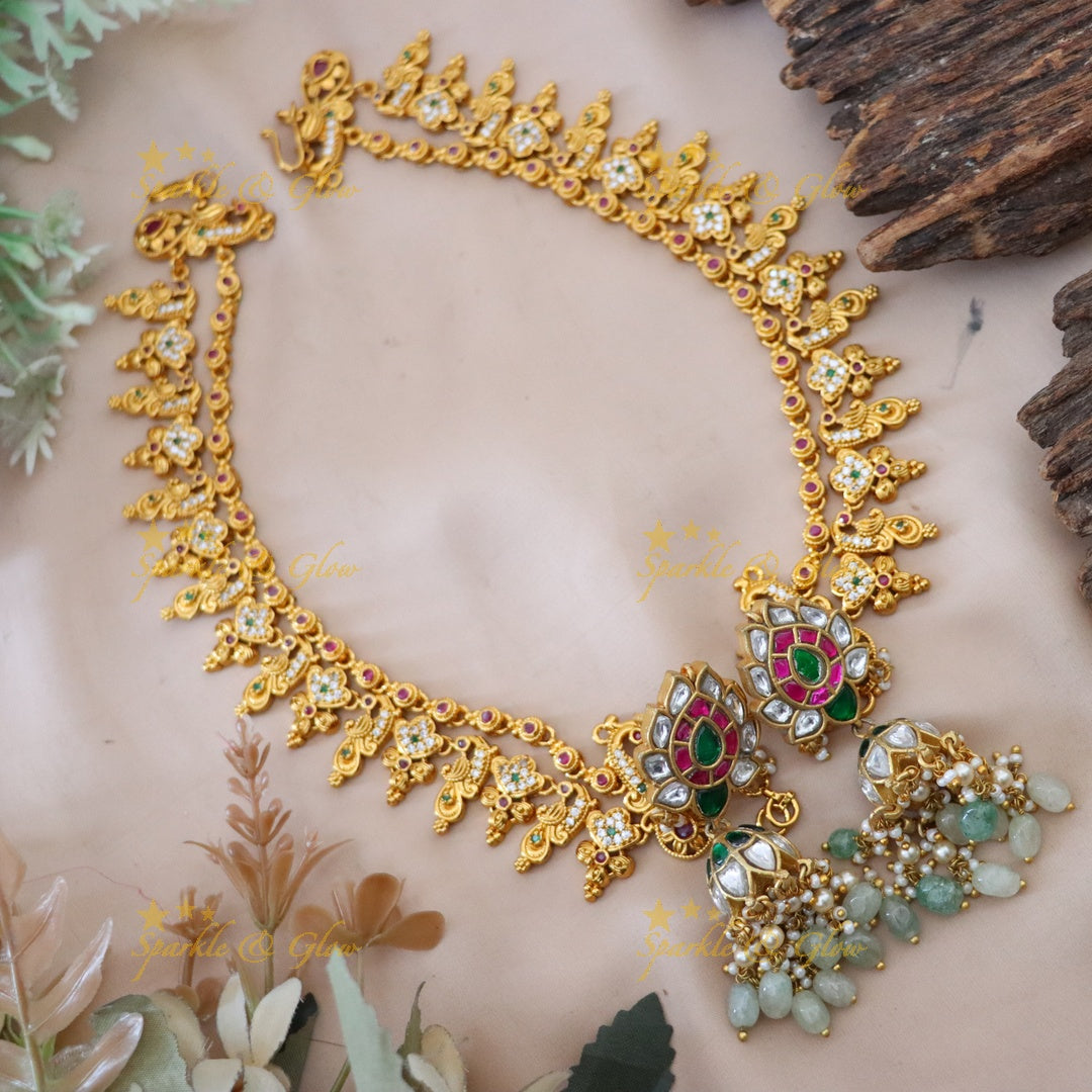 Bridal Jumukas Earchain Combo