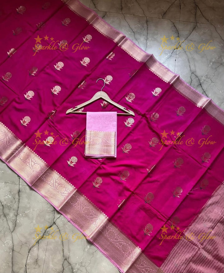 Elevate Your Radiance with a Banarasi Silk Saree