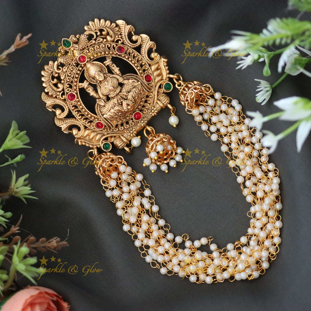 Premium Temple Gold Hairpin for Weddings & Festivals