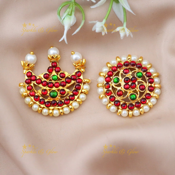 Exquisite Gold Hairpins with Pearl and Gemstone Designs