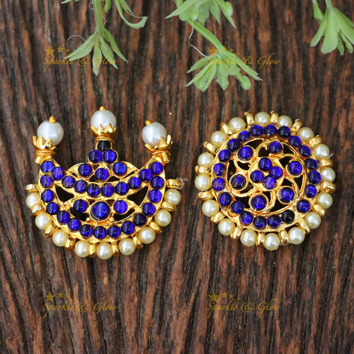 Exquisite Gold Hairpins with Pearl and Gemstone Designs