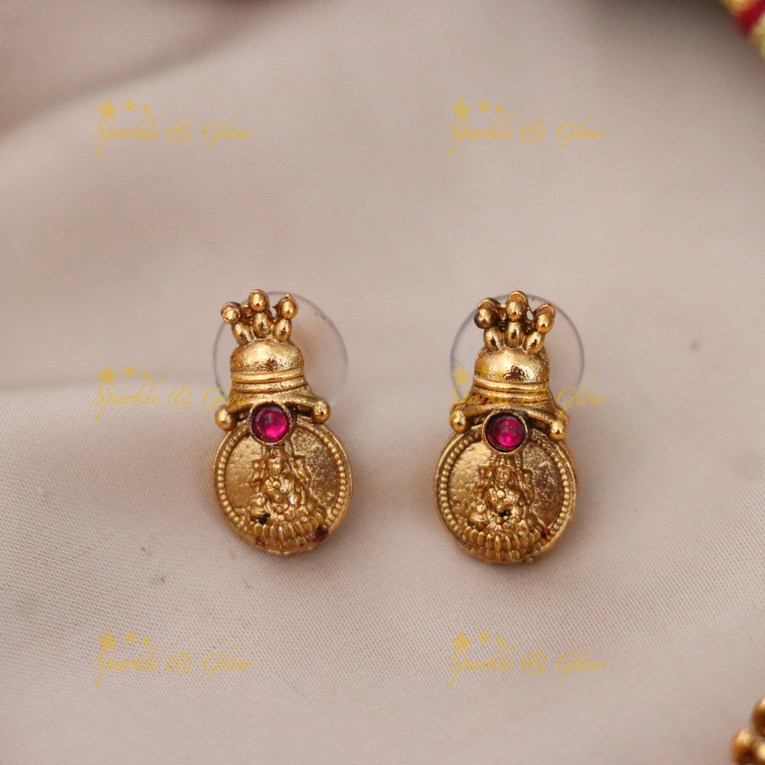 Stunning Kerala Gold Short Necklace - Perfect for Weddings