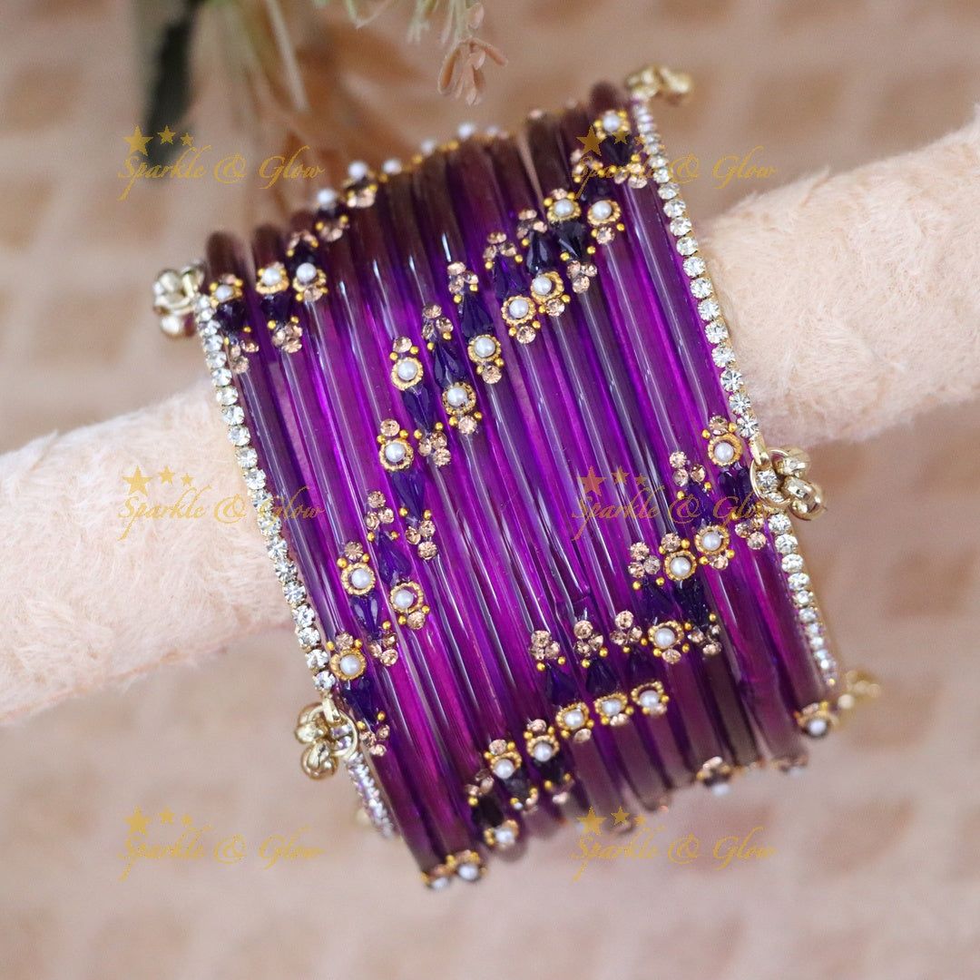 Exquisite Kashmir & Glass Bangles for Festive Glamour