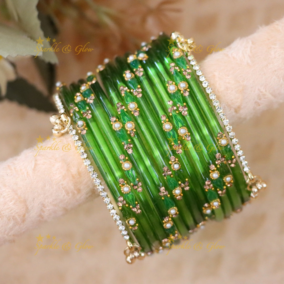 Exquisite Kashmir & Glass Bangles for Festive Glamour