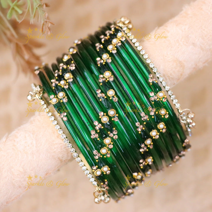 Exquisite Kashmir & Glass Bangles for Festive Glamour