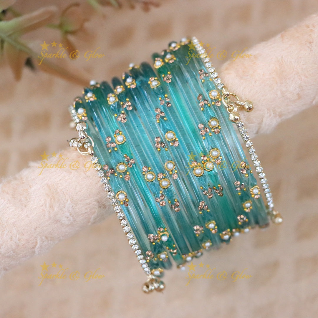Exquisite Kashmir & Glass Bangles for Festive Glamour