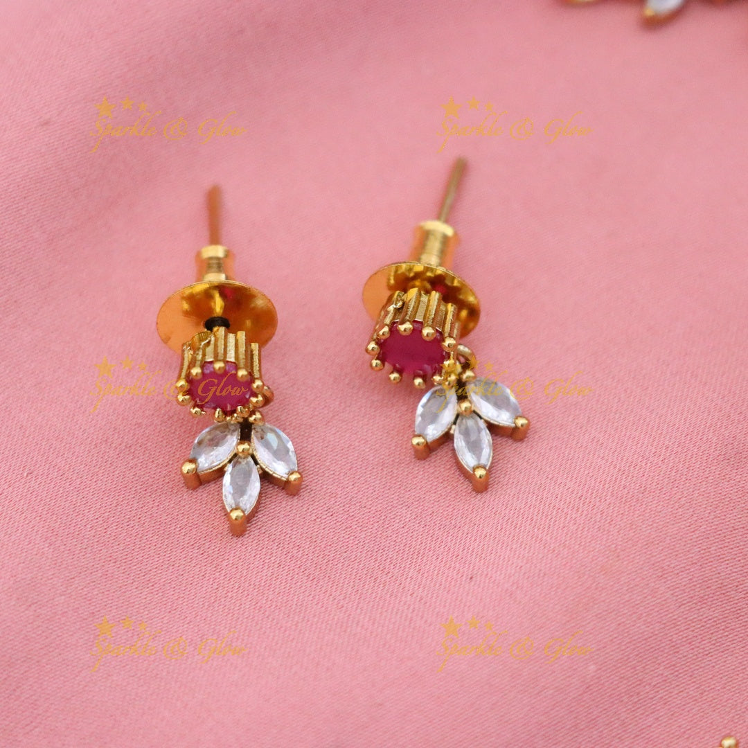 Exquisite Festive Gold Necklace & Earrings Set