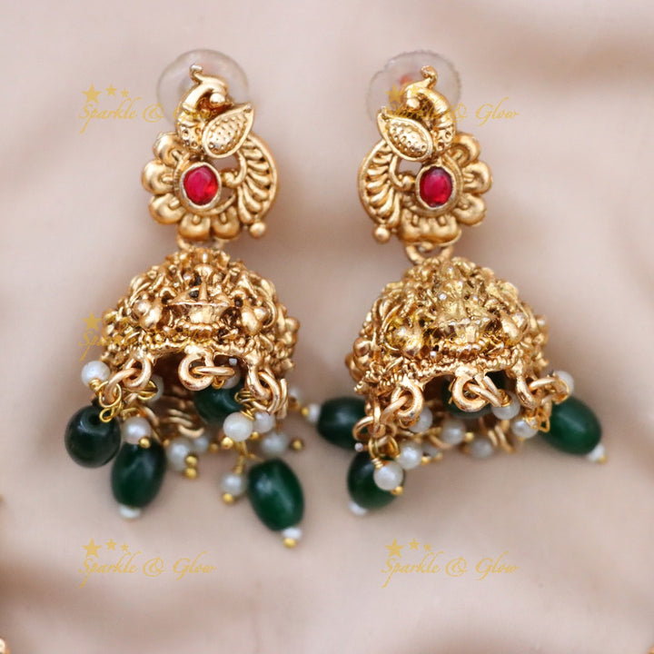 Exquisite Temple Long Necklace for Grand Celebrations