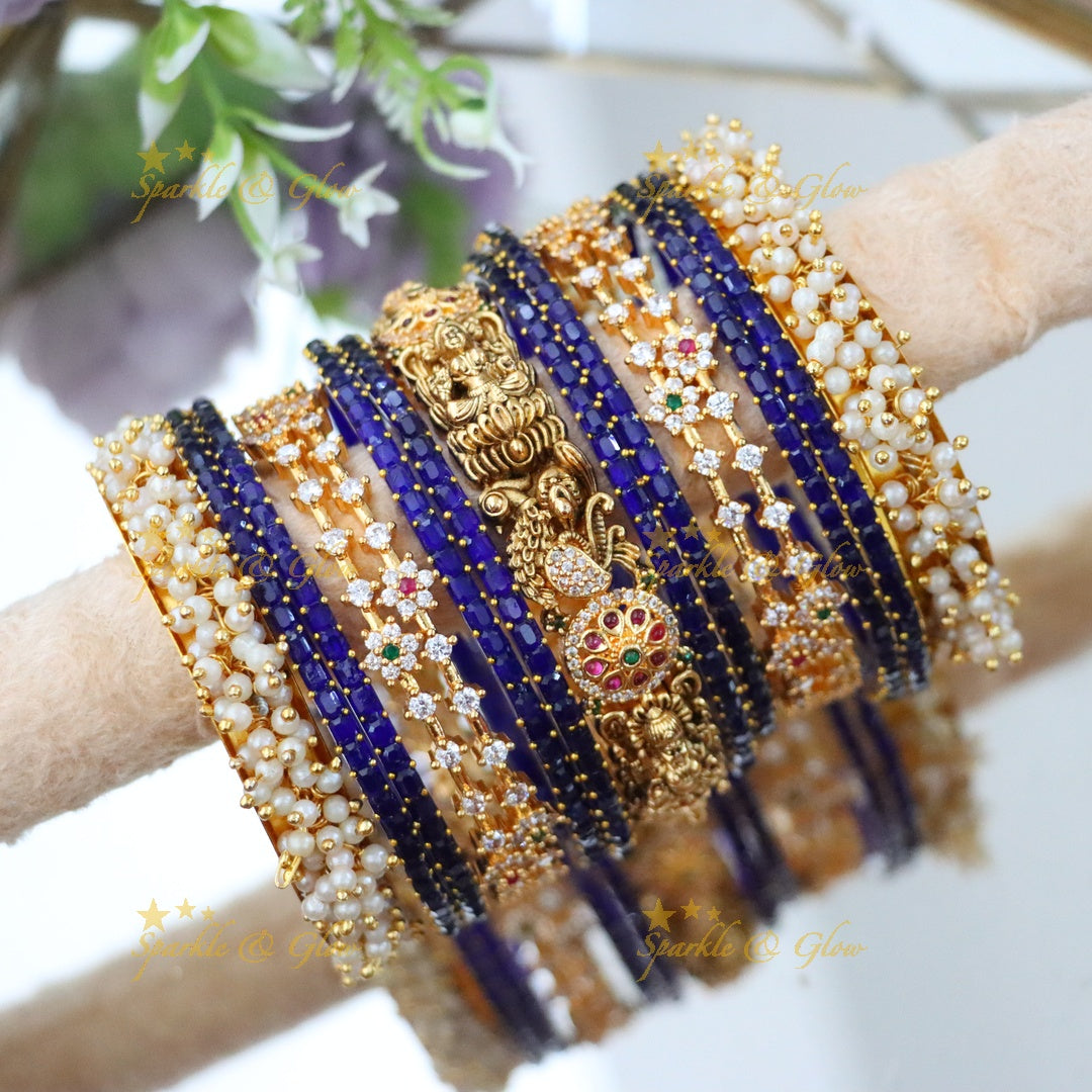 Exquisite Bridal Peacock Bangles - Elegance Redefined
