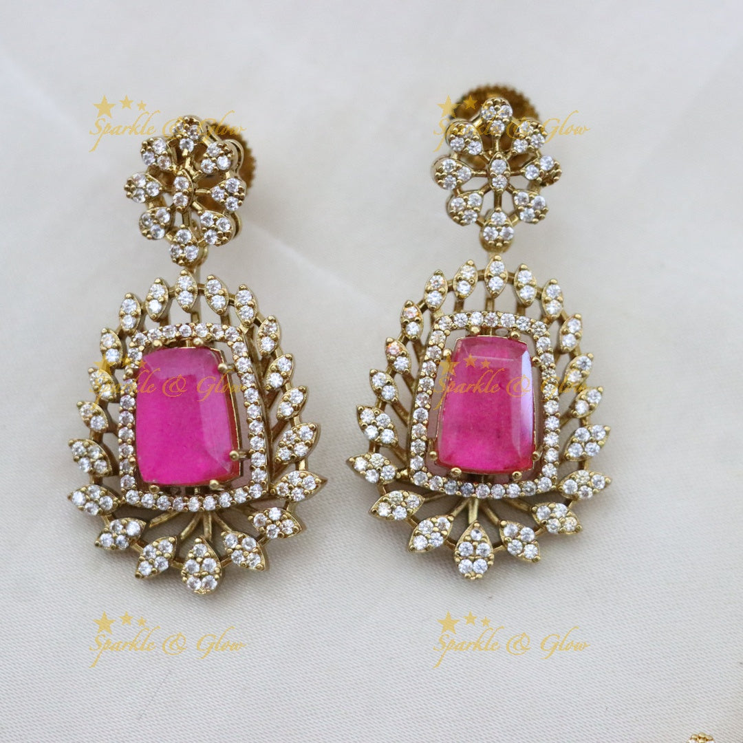 Victorian Short Necklace Set - Wedding Elegance