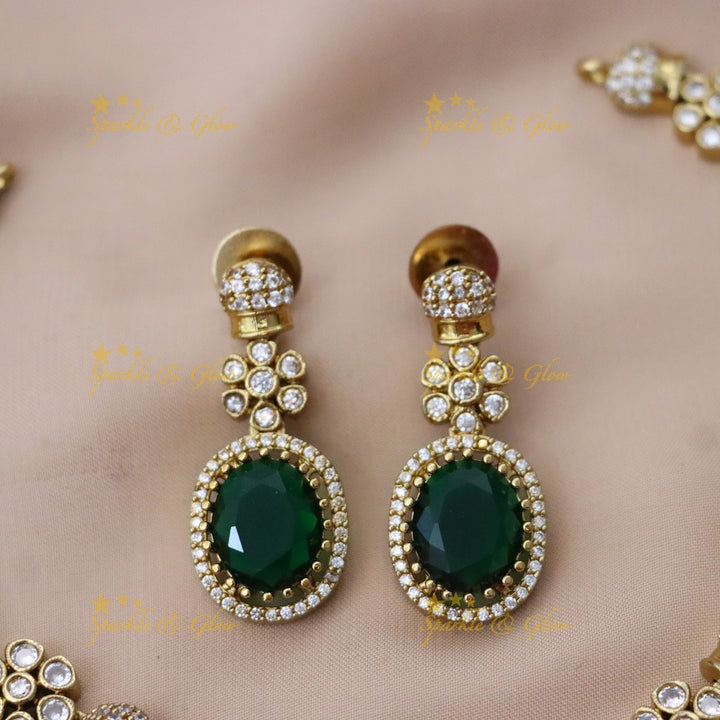 Exquisite Victorian Gold Necklace Set for Celebrations