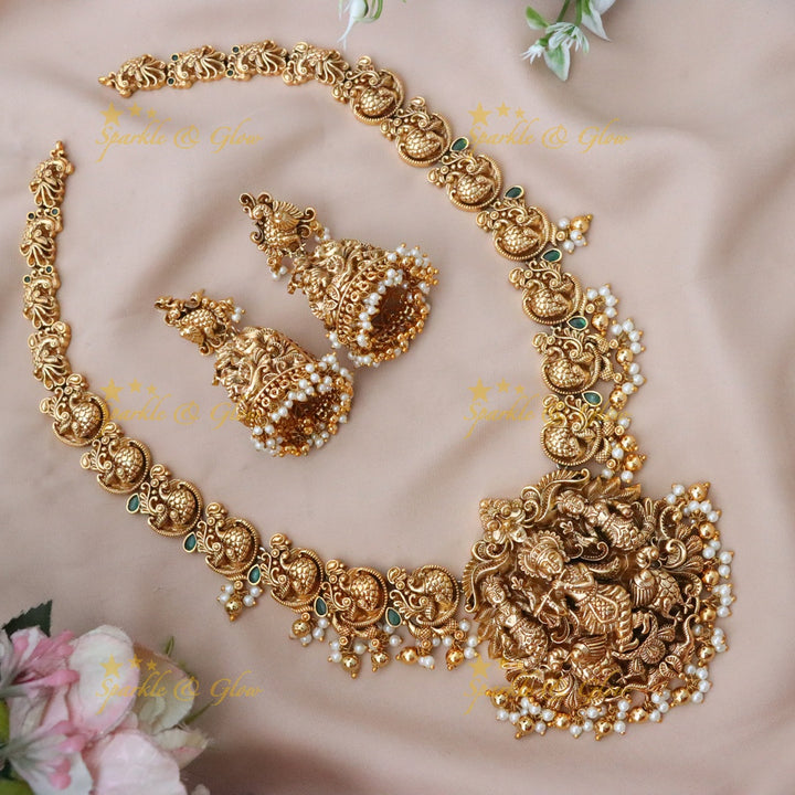Elegant Gold Temple Jewellery for Special Occasions