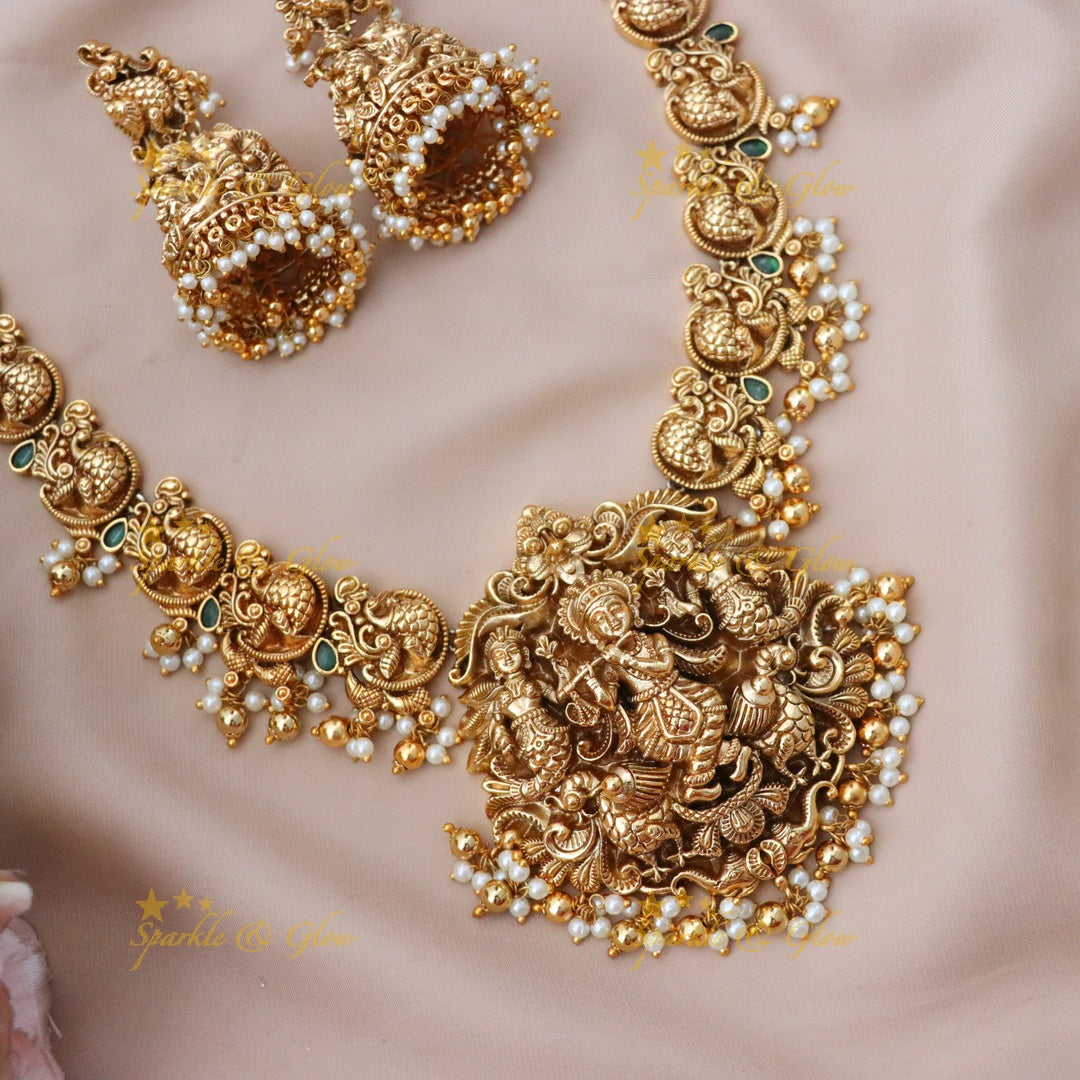 Elegant Gold Temple Jewellery for Special Occasions