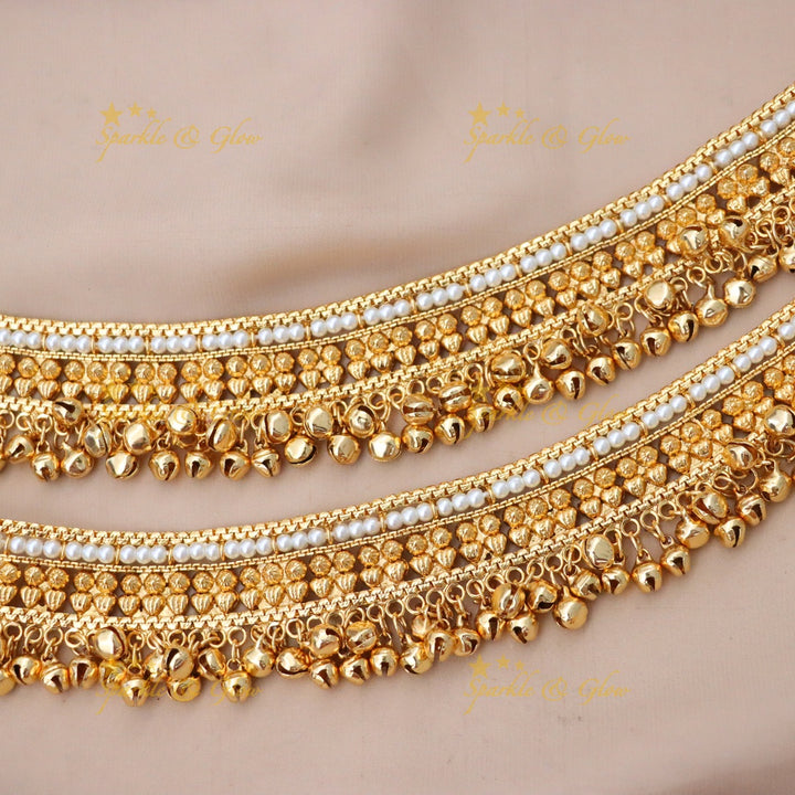 Exquisite Pearl Anklet - Timeless Elegance for Every Occasion