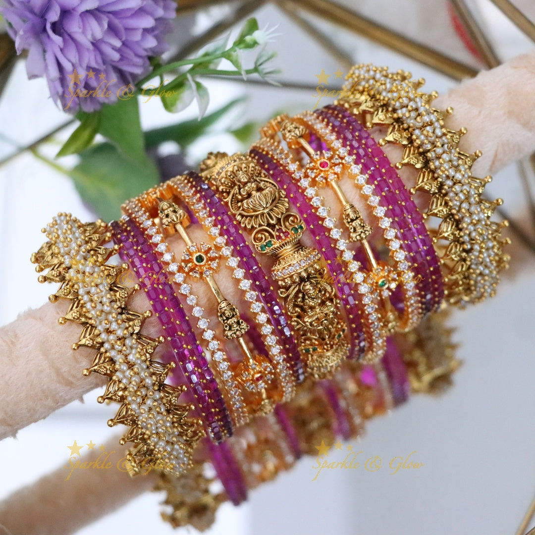 Exquisite Bridal Bangles - Lakshmi Floral Design