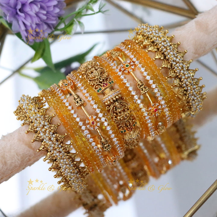 Exquisite Bridal Bangles - Lakshmi Floral Design