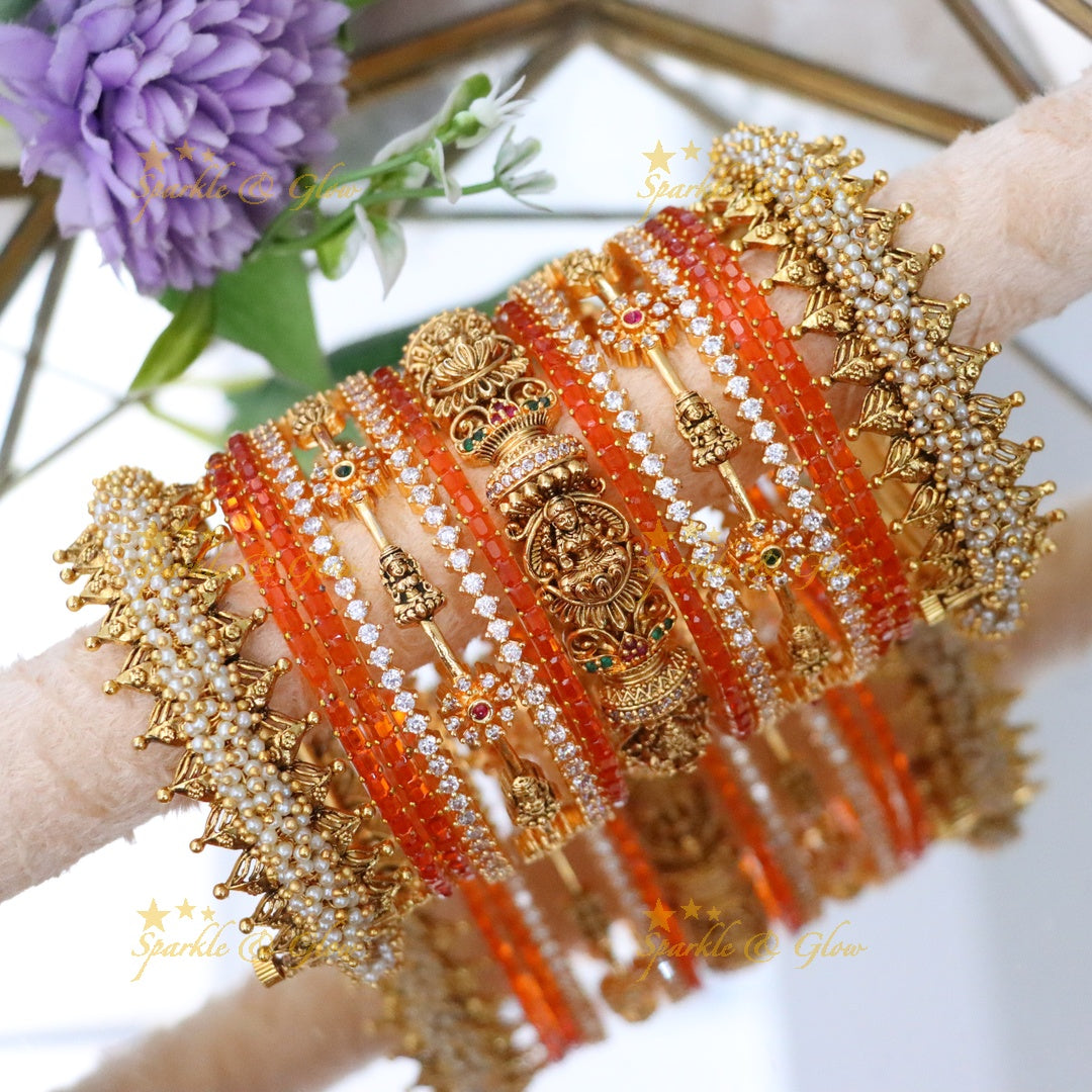 Exquisite Bridal Bangles - Lakshmi Floral Design