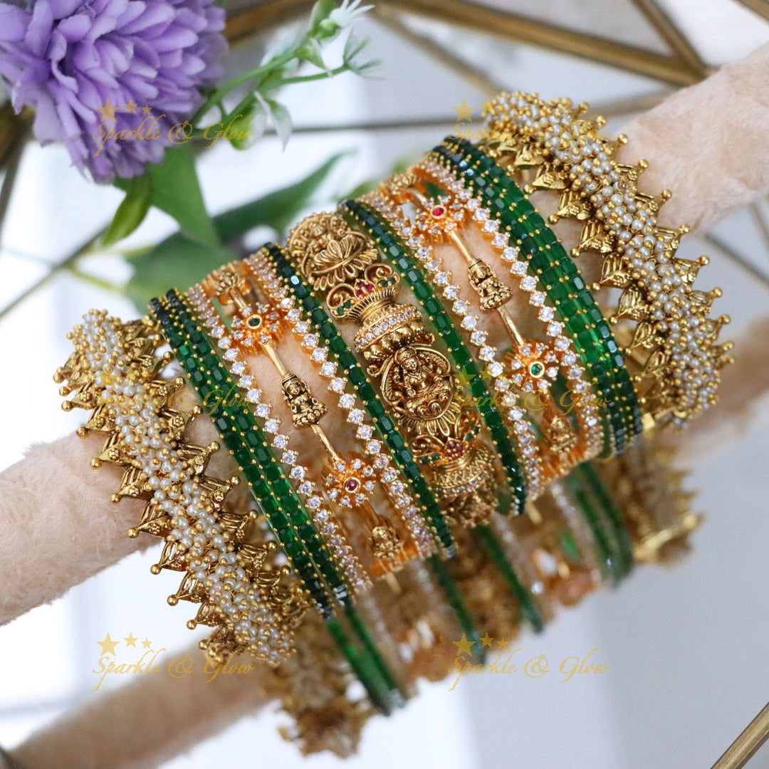 Exquisite Bridal Bangles - Lakshmi Floral Design