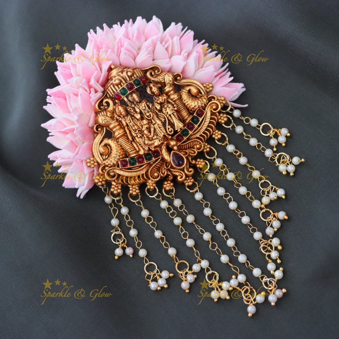 Premium Temple Hair Clip for Special Occasions