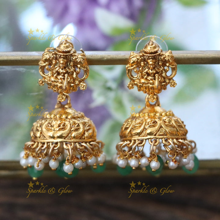 Exquisite Indian Temple Bridal Necklace Set - New Arrival