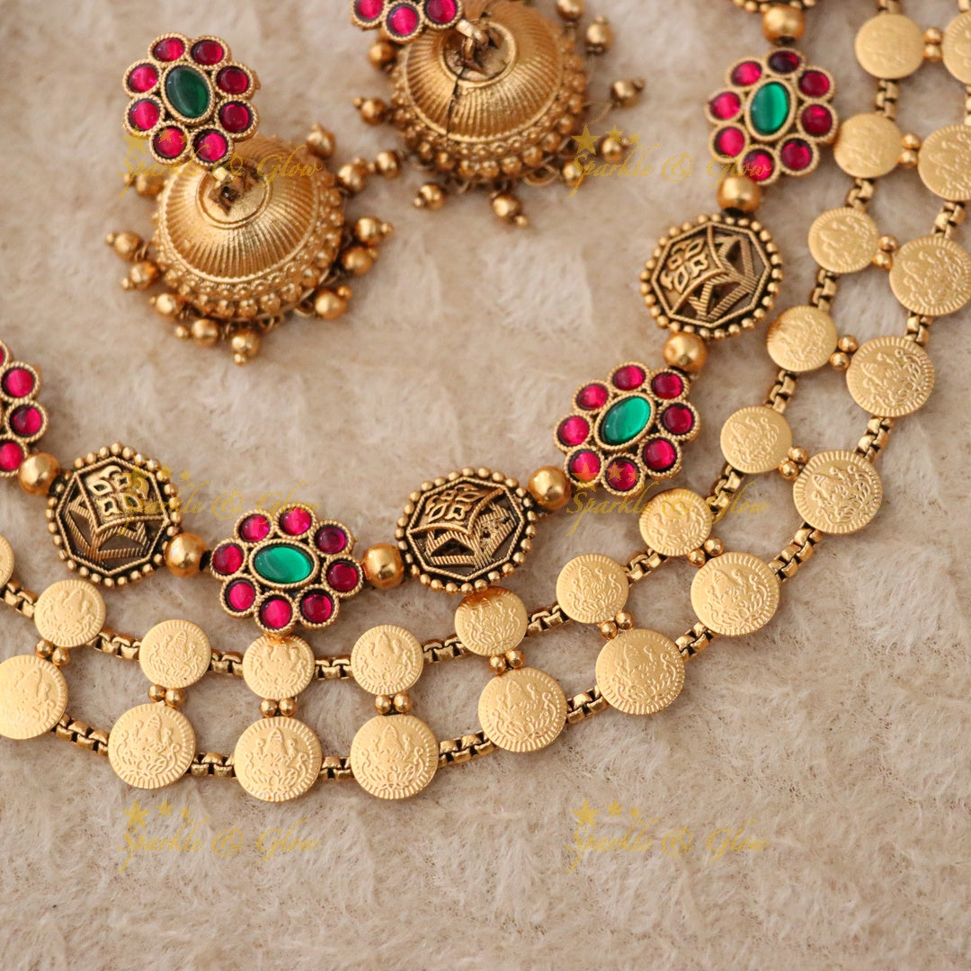 Exquisite Gold Necklace for Weddings & Festive Celebrations
