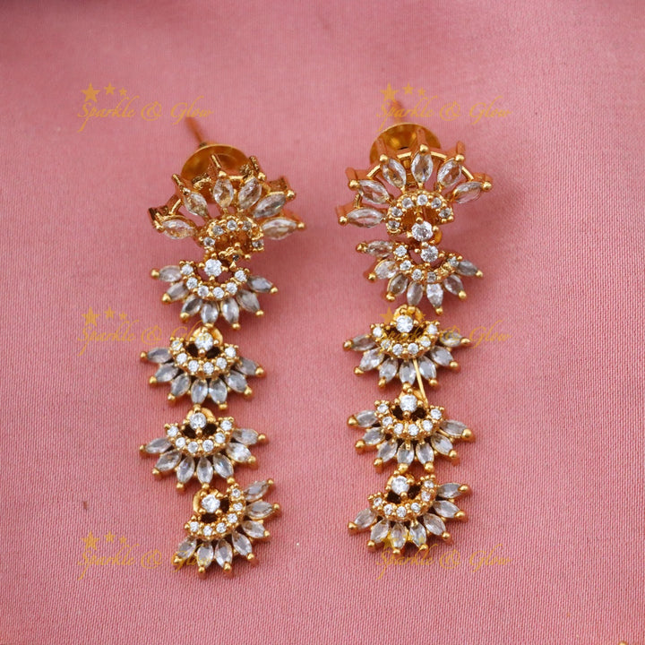 Exquisite Short Gold Necklace Set for Festive Elegance