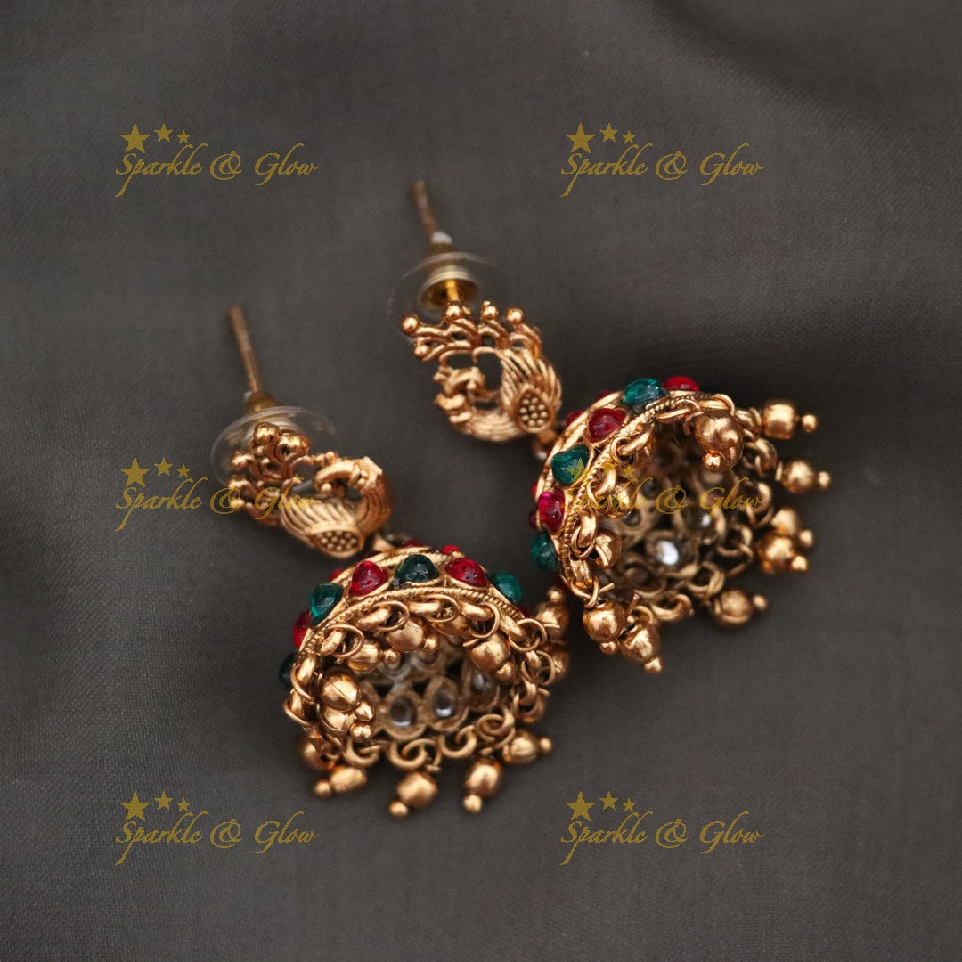 Exquisite Gold Tone Festive Necklace for Weddings