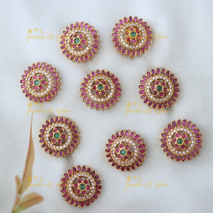 Elegant Festive Floral Hair Pin for Weddings