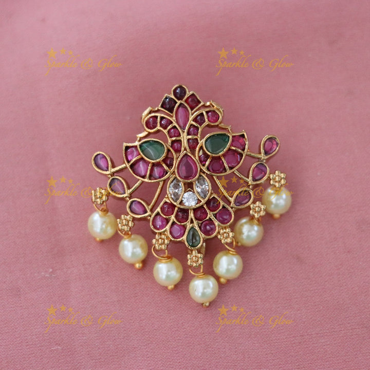 Elegant Pearl Beaded Hair Pin: Perfect for Festive Beauty
