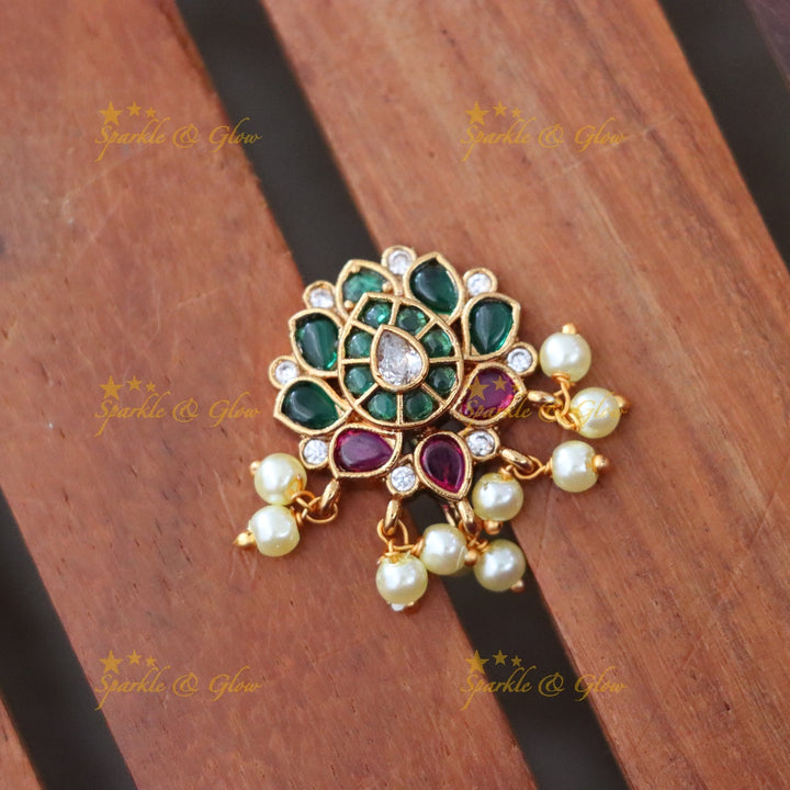 Lotus Design Hair Pins for Weddings & Festive Events