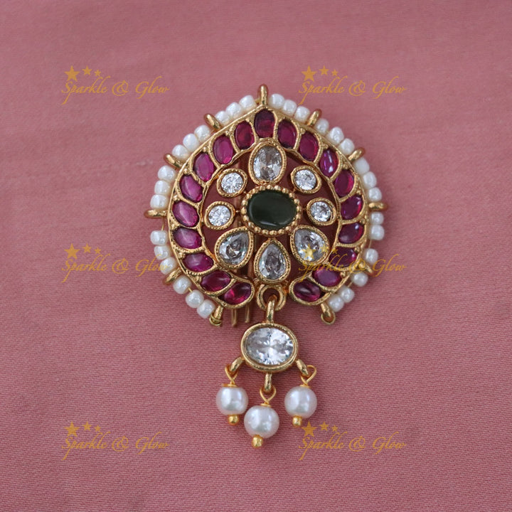 Exquisite Gemstone Festive Hair Pins Collection