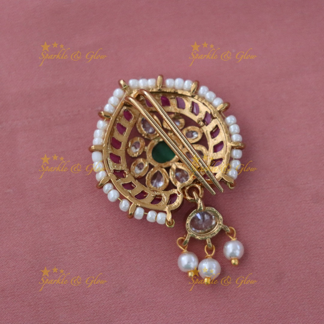Exquisite Gemstone Festive Hair Pins Collection