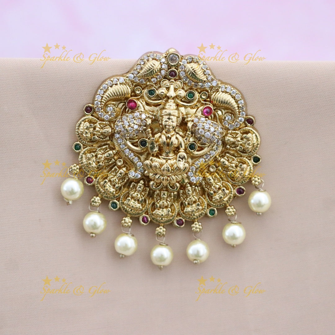 Exquisite Temple Hair Pin - Sparkle & Glow