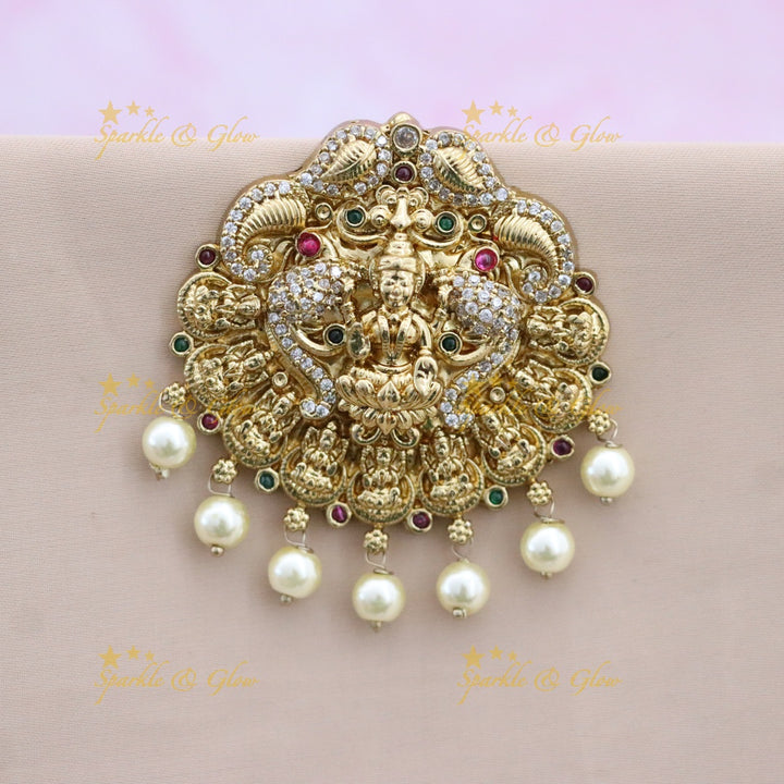Exquisite Temple Hair Pin - Sparkle & Glow
