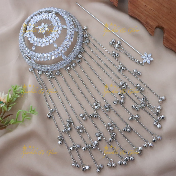Elegant Wedding Hair Bun Accessory