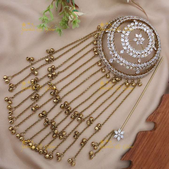 Elegant Wedding Hair Bun Accessory