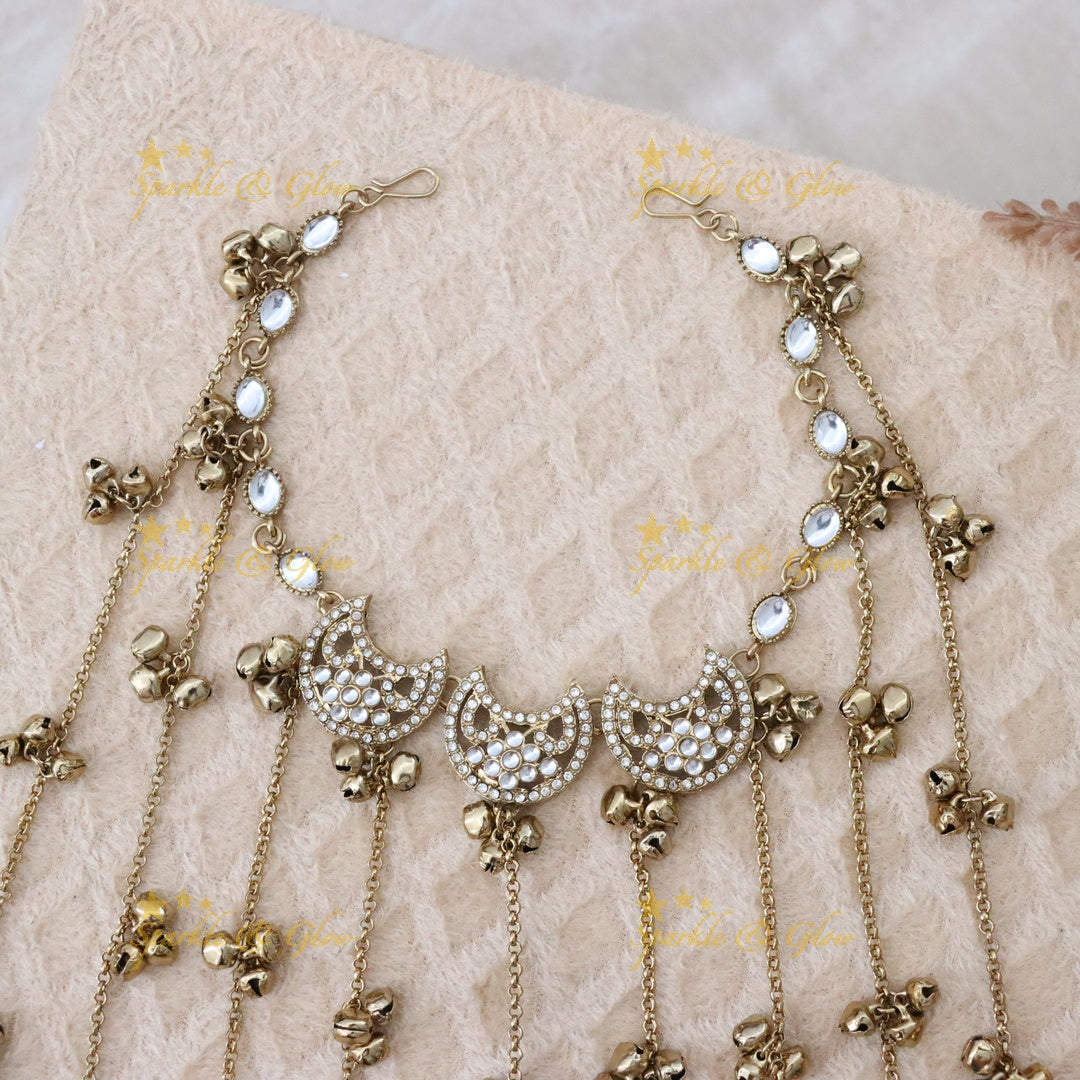 Exquisite Gold Hair Pins for Festive Glamour