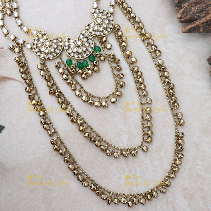 Sparkling Gold Hairpin for Weddings & Festive Occasions