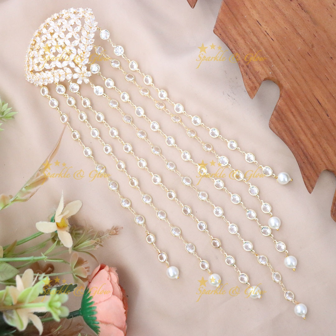 Elegant Pearl Hair Pin for Weddings & Festivals