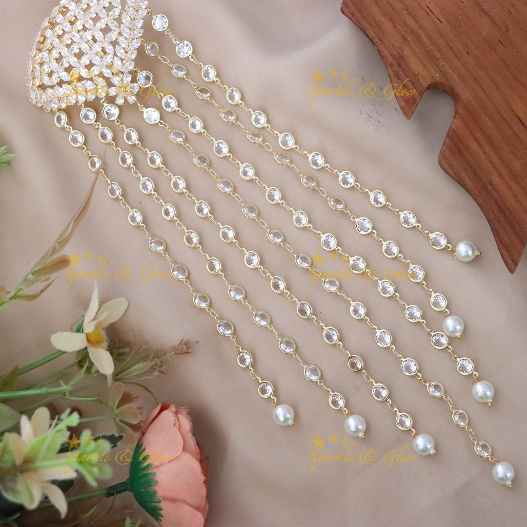 Elegant Pearl Hair Pin for Weddings & Festivals