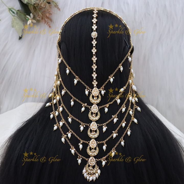 Elegant Indian Bridal Hairband for Weddings