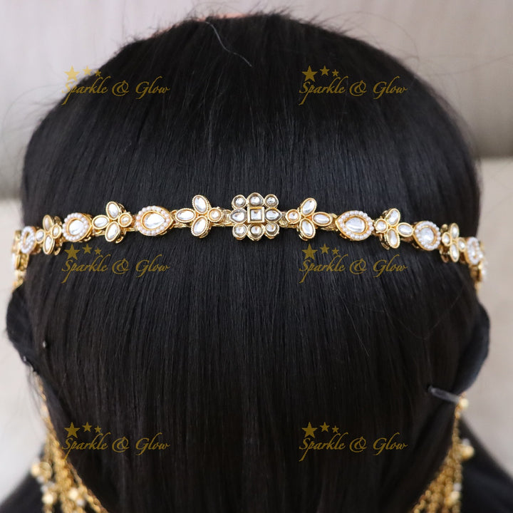 Elegant Bridal Hair Band for Weddings & Festive Occasions