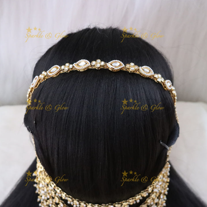 Elegance Redefined: Premium Wedding Hair Band