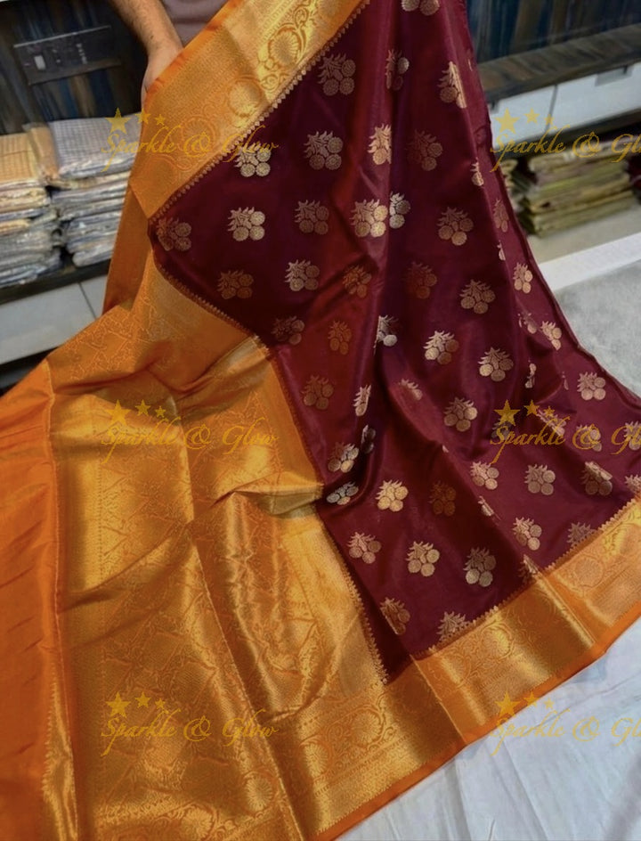 Exquisite Banarasi Katan Saree with Zari Embellishment