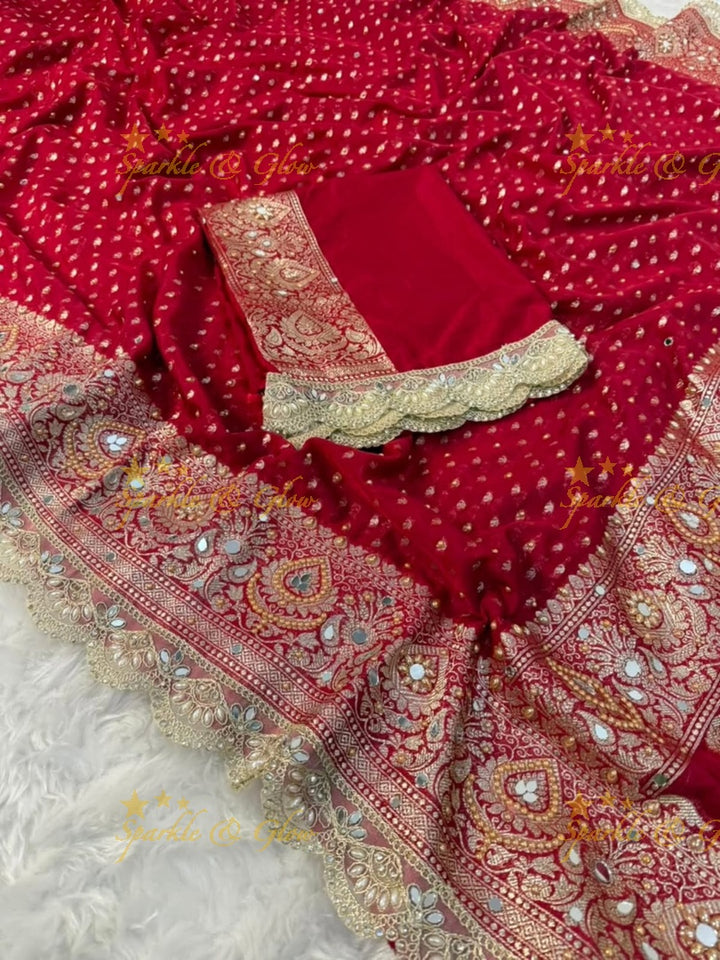 Banarasi Designer Saree - Elevate Your Wedding Look