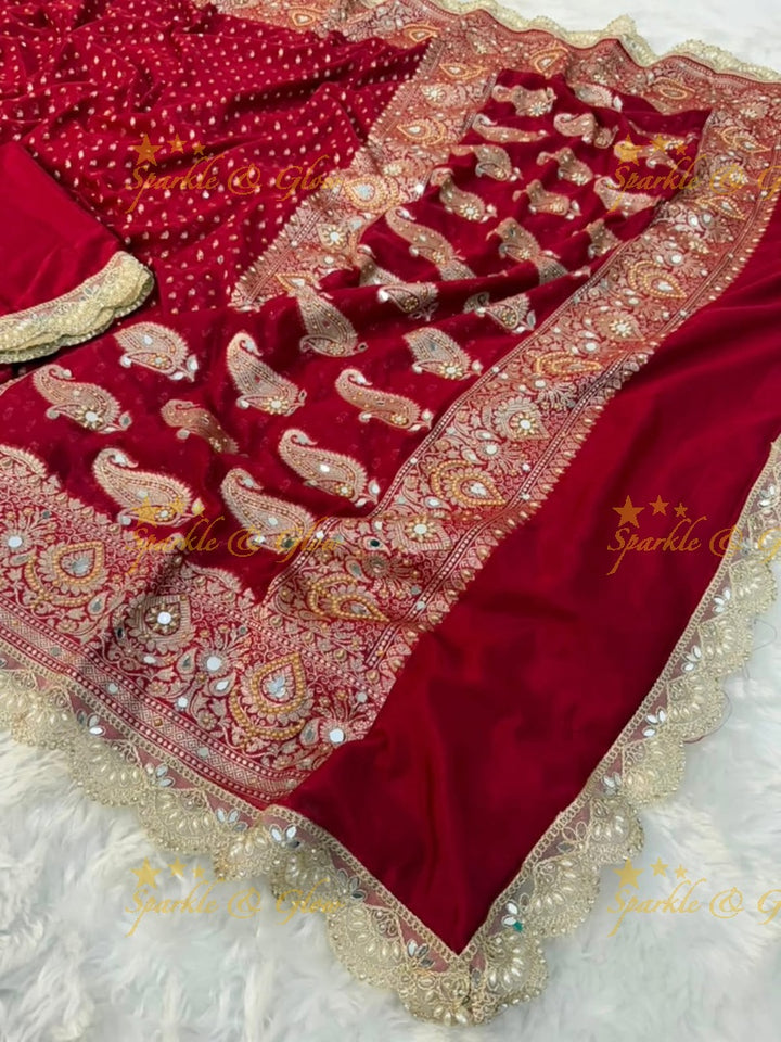 Banarasi Designer Saree - Elevate Your Wedding Look
