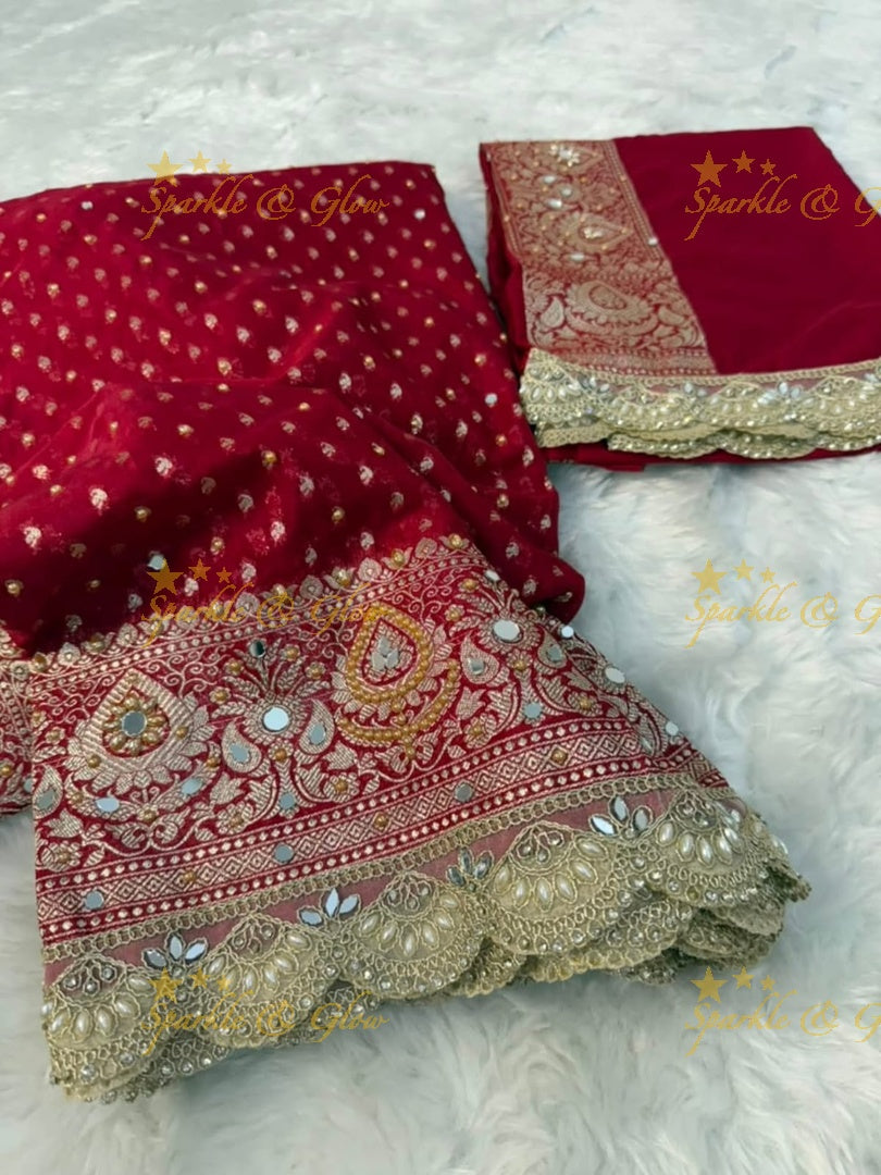Banarasi Designer Saree - Elevate Your Wedding Look