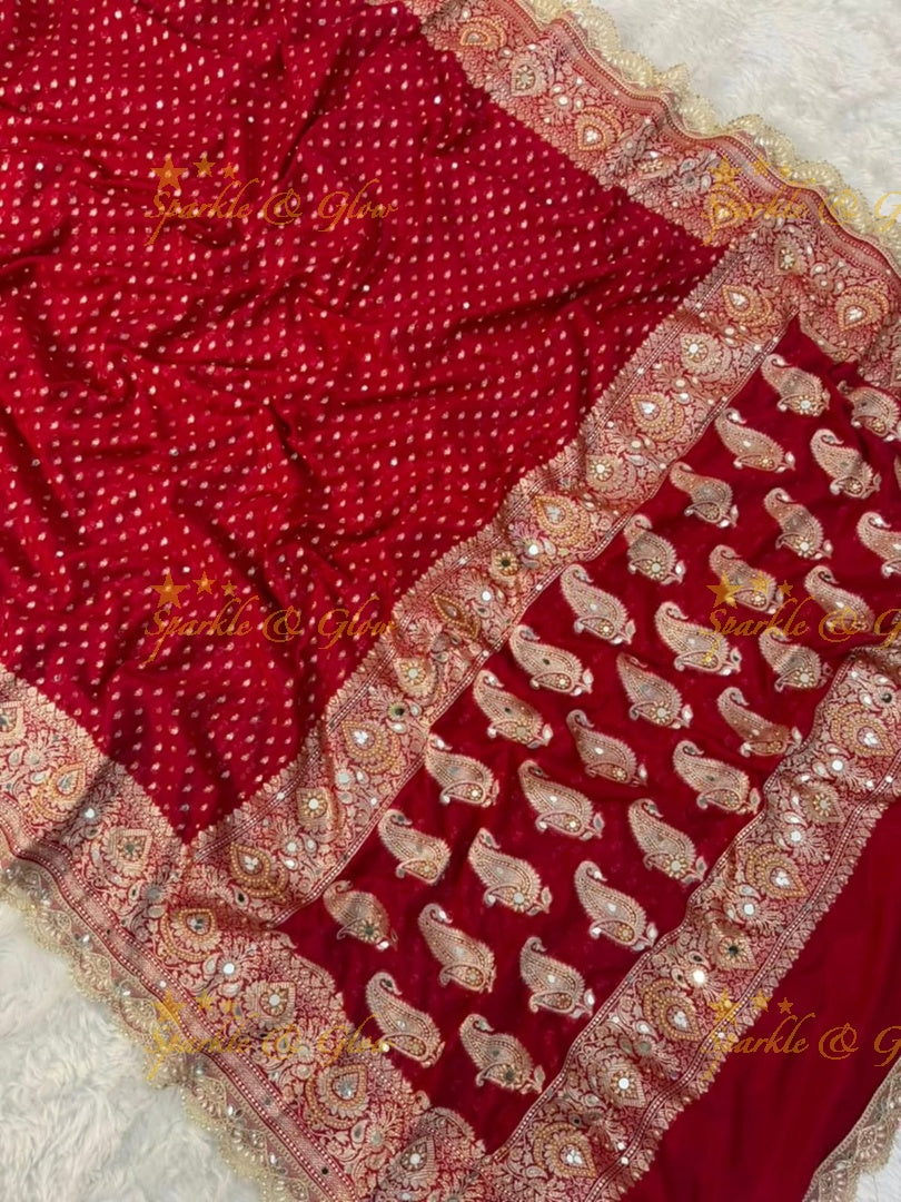 Banarasi Designer Saree - Elevate Your Wedding Look