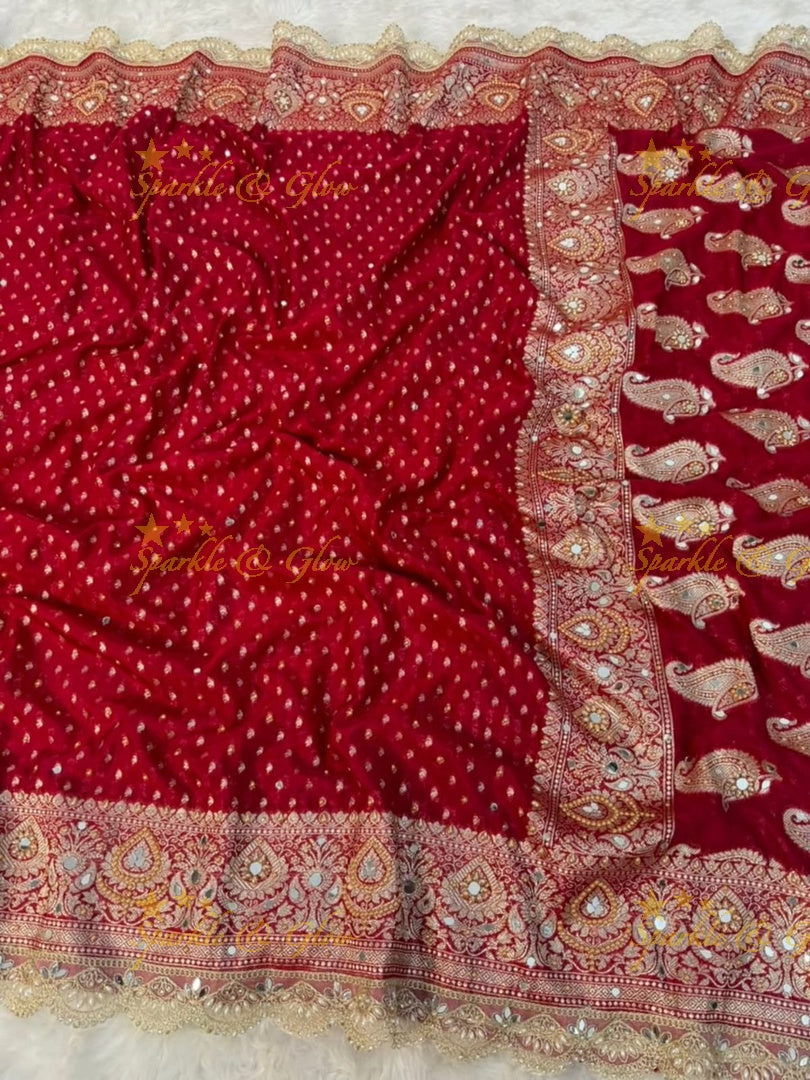 Banarasi Designer Saree - Elevate Your Wedding Look